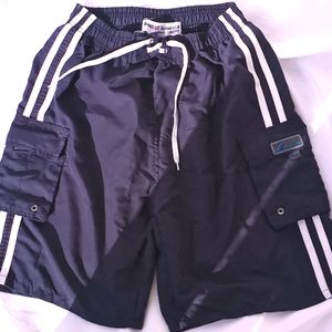 2/$12 Basix Mens SwimTrunks